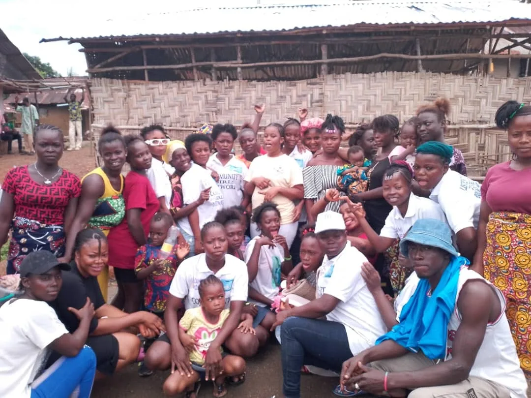 Group of women beneficiaries at an OTEGA Foundation empowerment gathering