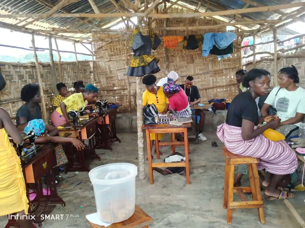 Women participating in an OTEGA Foundation empowerment programme